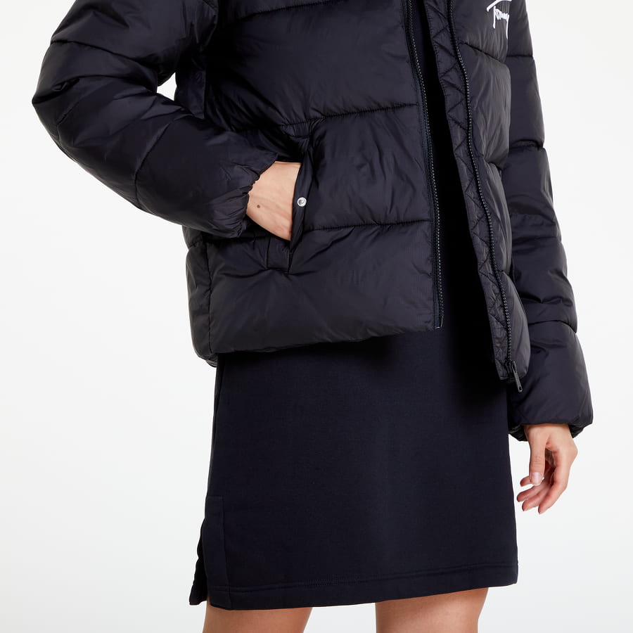 Пухо яке Tommy Hilfiger Signature Modern Puffer Черно | DW0DW14660 BDS, 1