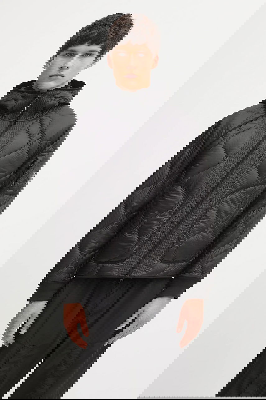 Пухо яке C.P. Company C.P. Company Hooded Quilted Jacket Черно | 19CMOW047A110158A, 0