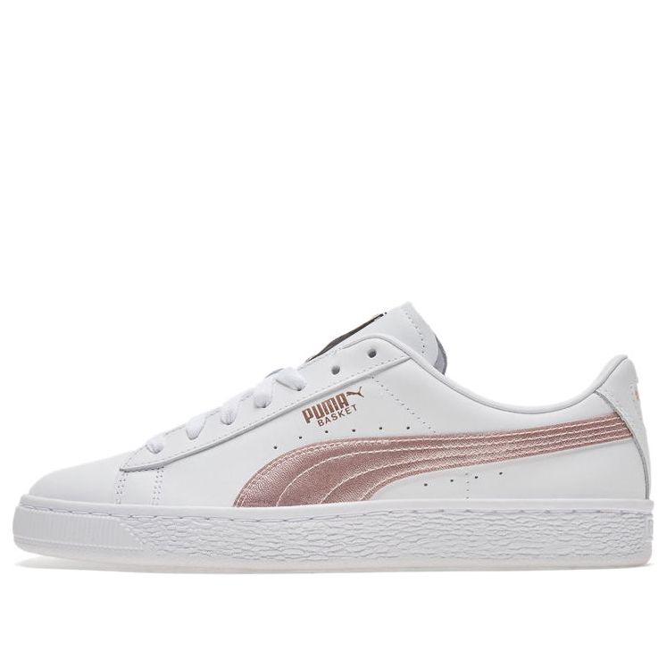 Кецове и обувки Puma Puma Basket Classic Metallic Бяло | 374154-01, 0