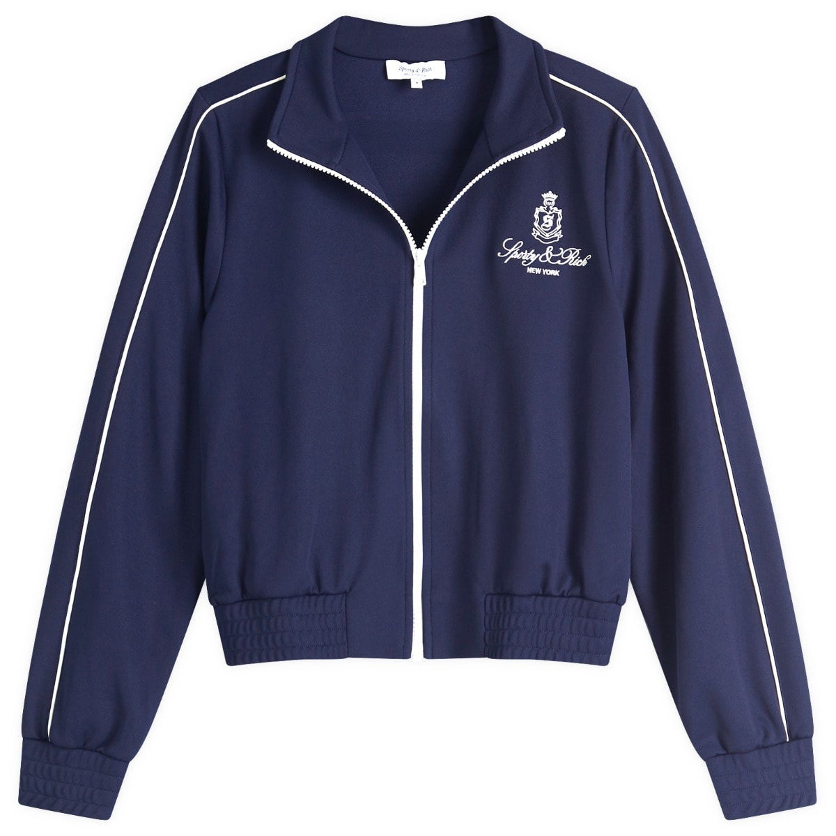 Яке бомбър Sporty & Rich Sporty & Rich Vendome Track Jacket Тъмно синьо | JA059508205BL32-WHT, 1