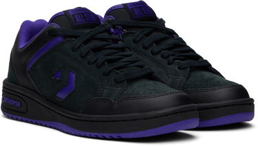 Кецове и обувки Converse Weapon Leather Low Top Лилаво | A11105C, 3