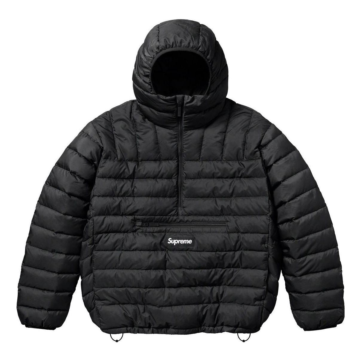 Пухо яке Supreme Micro Down Hooded Pullover Черно | SUP-FW23-132, 0