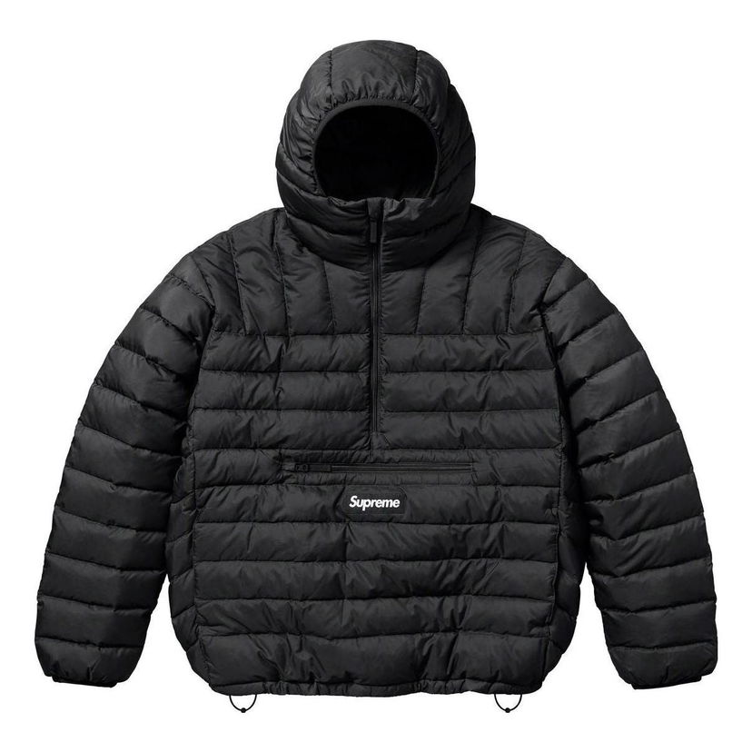 Пухо яке Supreme Micro Down Hooded Pullover Черно | SUP-FW23-132