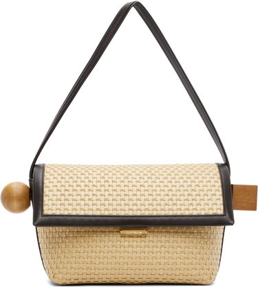 Чанта през рамо Jacquemus Jacquemus La Croisière 'The Rond Carré' Shoulder Bag Бежово | 25E243BA383-3239, 0