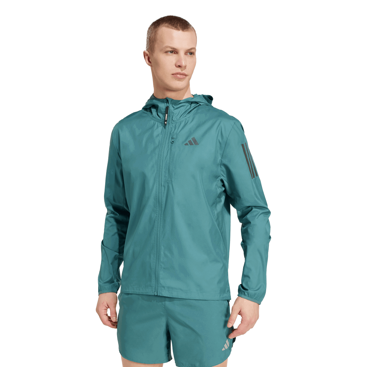 Ветровка adidas Originals Own The Run Hooded Wind Jacket Зелено | KC2203, 0