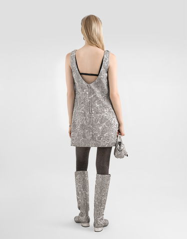 Pокля Dolce & Gabbana Dolce & Gabbana Floral Jacquard Dress Металик | F6TMLZFJZALS0998, 2