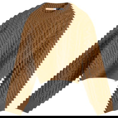Пуловер Cecilie Bahnsen Vibeke Fisherman Knit Jumper Кафяво | 2-24KNI51004, 0