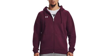 Суитчър Under Armour Rival Fleece FZ Бургунди | 1379767-600, 1