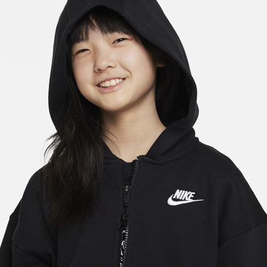 Суитчър Nike Sportswear Club Fleece Full-Zip Hoodie Черно | FD2931-010, 2