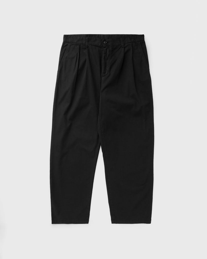 Панталони Carhartt WIP Evan Pleated Cropped Pants Черно | I035563-89.GD