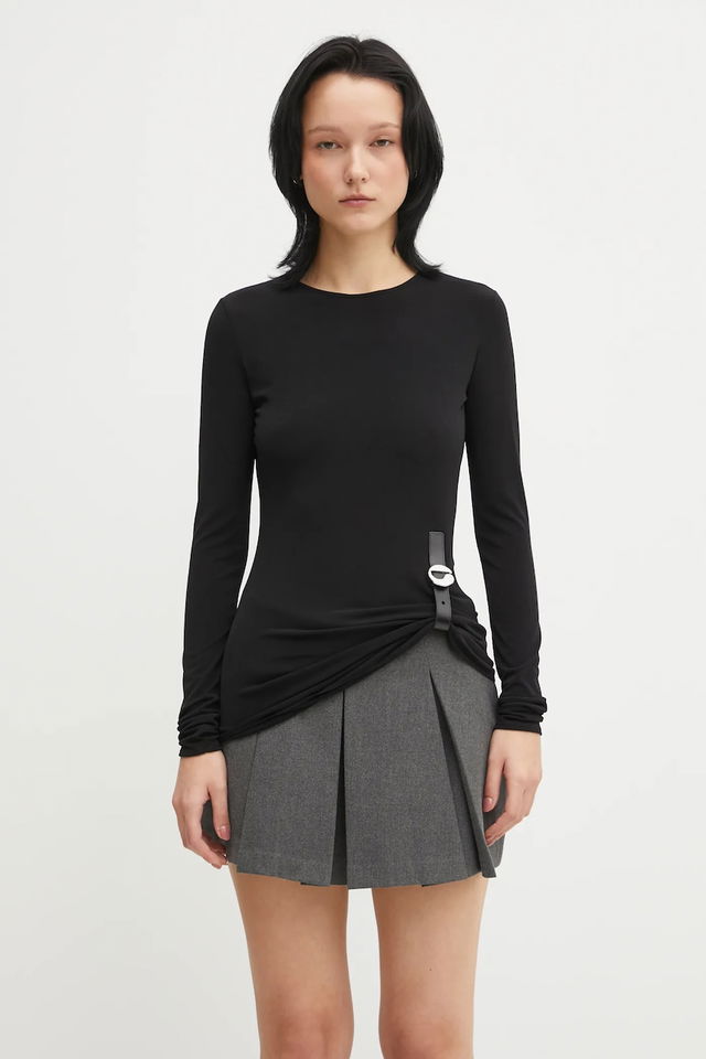Suspended Long-Sleeved Top