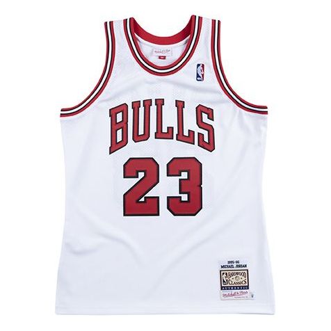 Потник Mitchell & Ness Mitchell & Ness Chicago Bulls Jersey Бяло | AJY4GS18076-CBUWHIT95MJO