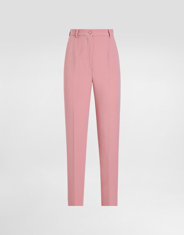 Dolce & Gabbana Tailored Double Wool Crepe Pants