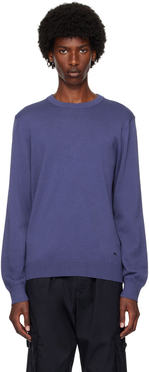 Пуловер Paul Smith PS by Paul Smith Organic Cotton Sweater Лилаво | M2R-503X-N21858-46A, 0