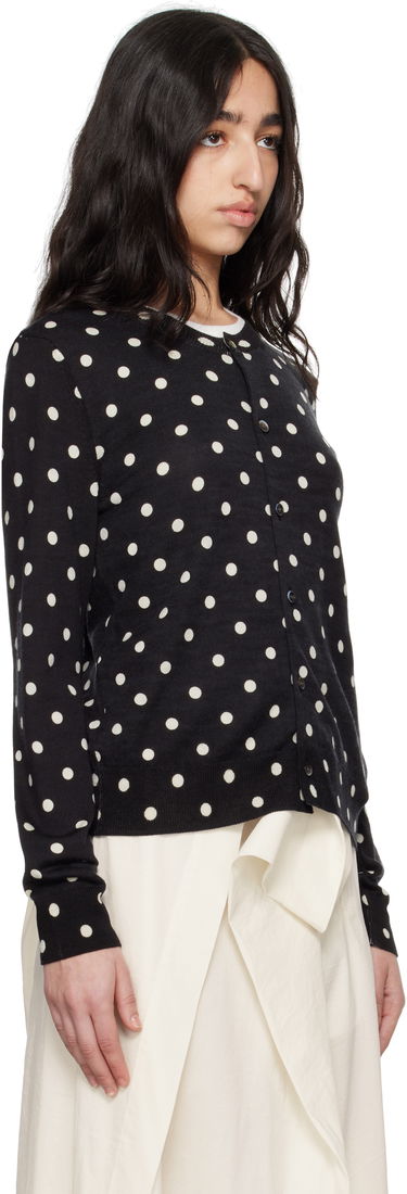 Пуловер Comme des Garçons Comme des Garçons Polka Dot Cardigan Черно | RO-N505-051-1, 1