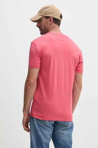 Тениска Polo by Ralph Lauren Red Cotton T-Shirt Розово | 710740727, 2