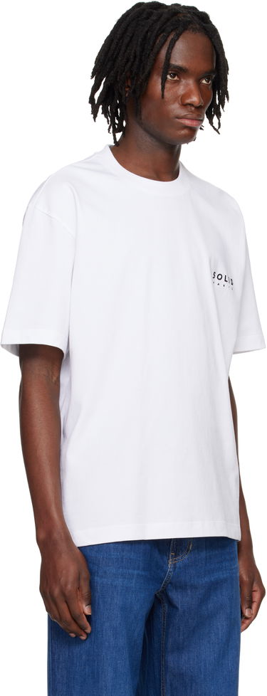 Тениска Solid Homme Solid Homme 'Paris' T-Shirt Бяло | S251TS54, 1