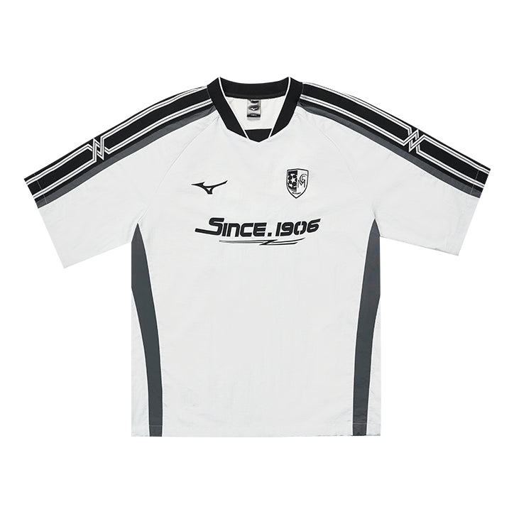 Фланелка Mizuno Oversized Soccer T-Shirt Бяло | K2CE43Y1