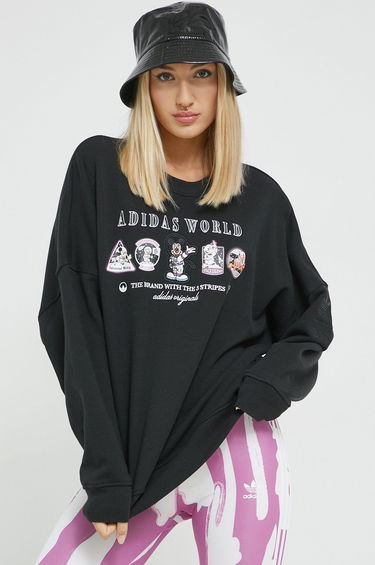 Суитчър adidas Originals Sweatshirt Черно | HL9056, 0