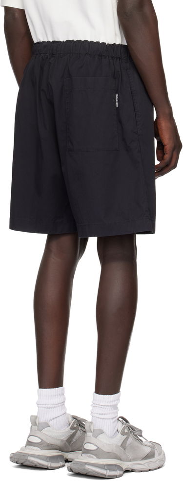 Къси панталони Palm Angels Waist Logo Print Shorts Черно | PMCB051S25FAB0011032, 2