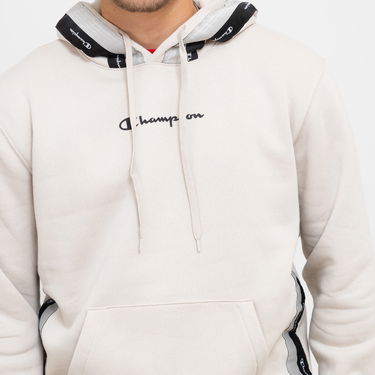 Суитчър Champion Taped Logo Hoodie Бежово | 219092-ES057, 2
