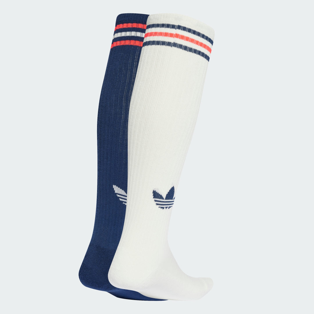 Чорапи adidas Performance 3-Stripes Knee Socks - 2 Pairs Многоцветен | JV7414, 0