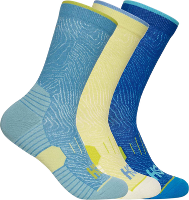 Чорапи Hoka One One Hoka Crew Run Socks 3-Pack Многоцветен | 1122931-adm, 0