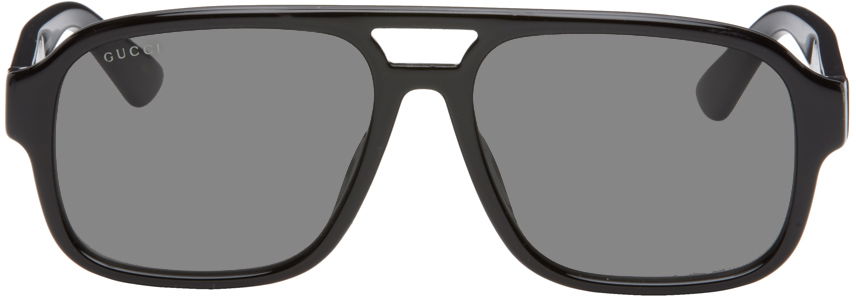 Слънчеви очила Gucci Aviator Черно | GG1342S, 0