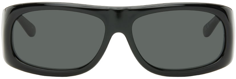 Слънчеви очила Courrèges Rectangular Sunglasses Черно | 224ALU013AC0006