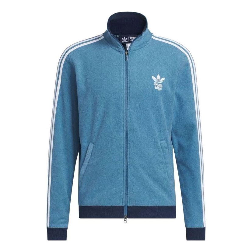 Комплект adidas Originals Bogey Boys Full-Zip Track Jacket Синьо | IJ3074