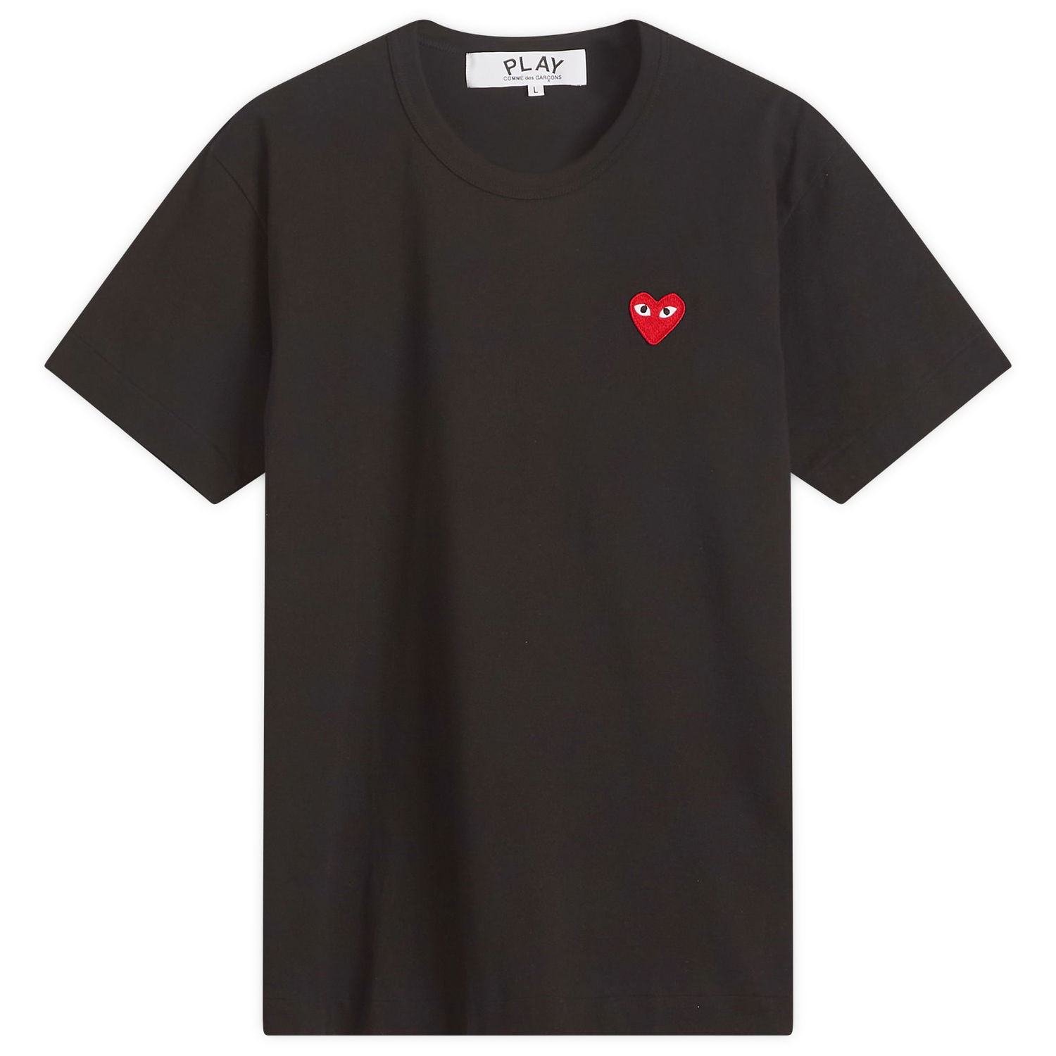 Тениска Comme des Garçons Play Basic Logo Tee Черно | AX-T108-051-1, 1