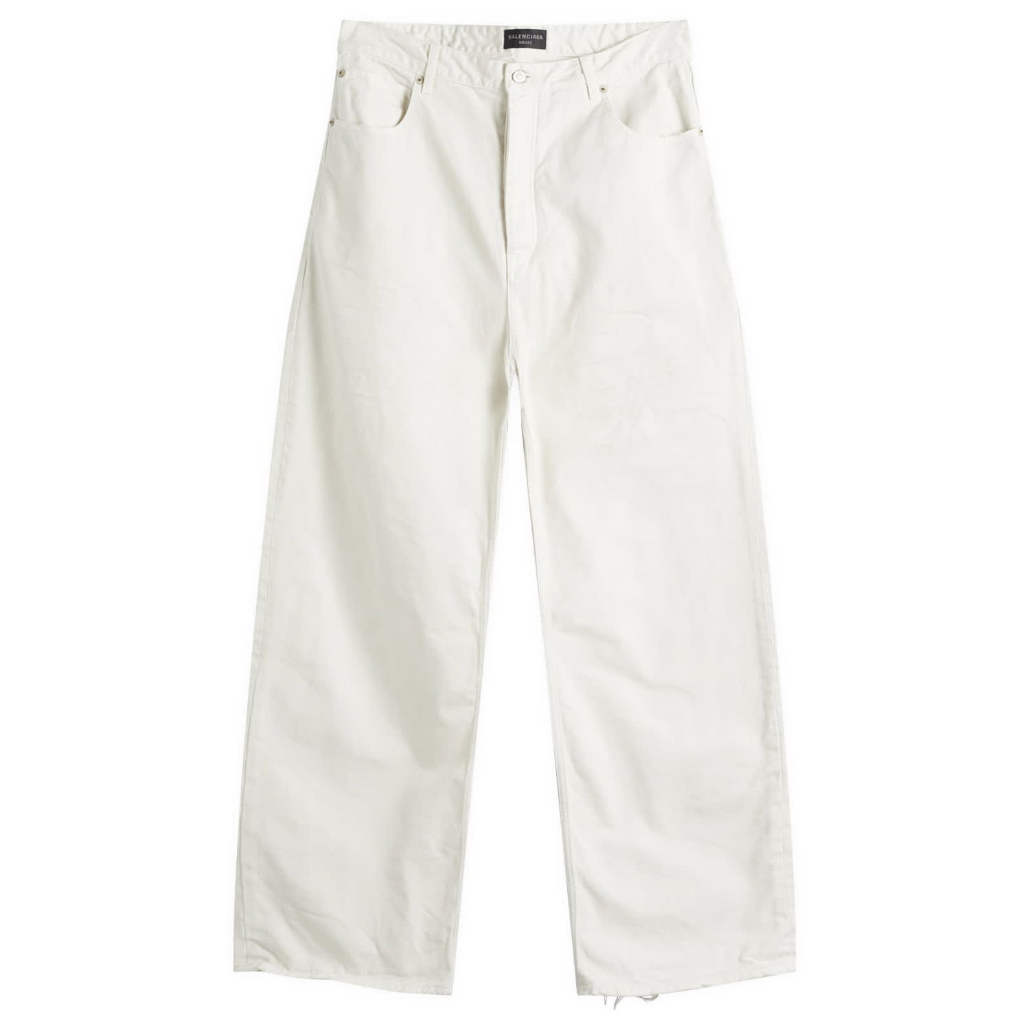 Панталони Balenciaga Balenciaga Loose Fit Jeans, Size Large Бяло | 786468-TJW94-9000, 0