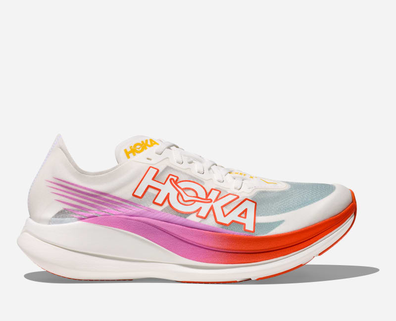 Кецове и обувки Hoka One One Rocket X 2, 5.5 Бяло | 1127927-FLV, 0
