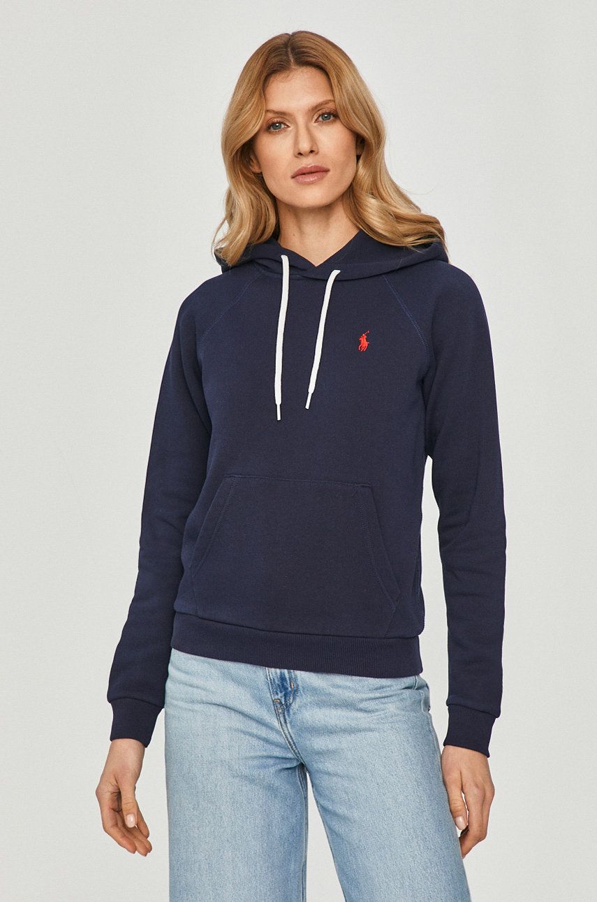 Суитчър Polo by Ralph Lauren Hoodie Тъмно синьо | 211794394004, 0