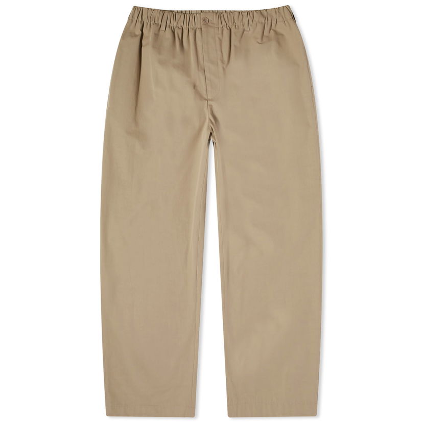 Панталони Gucci Logo Heavy Poplin Trousers Бежово | 762088-ZAOSO-1505