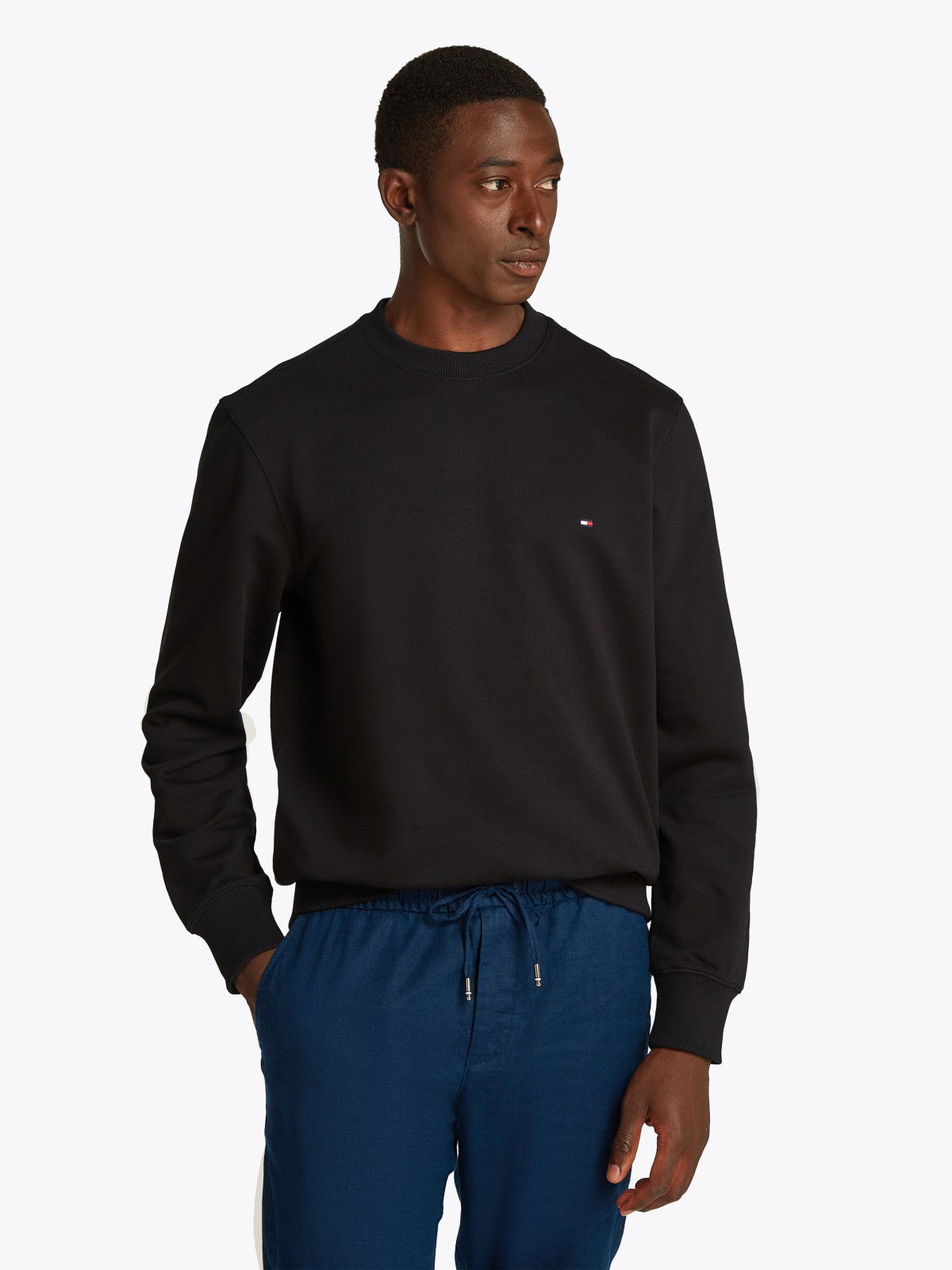 Пуловер Tommy Hilfiger Tommy Hilfiger Essential Crew Sweatshirt Черно | MW0MW37237BDS, 0