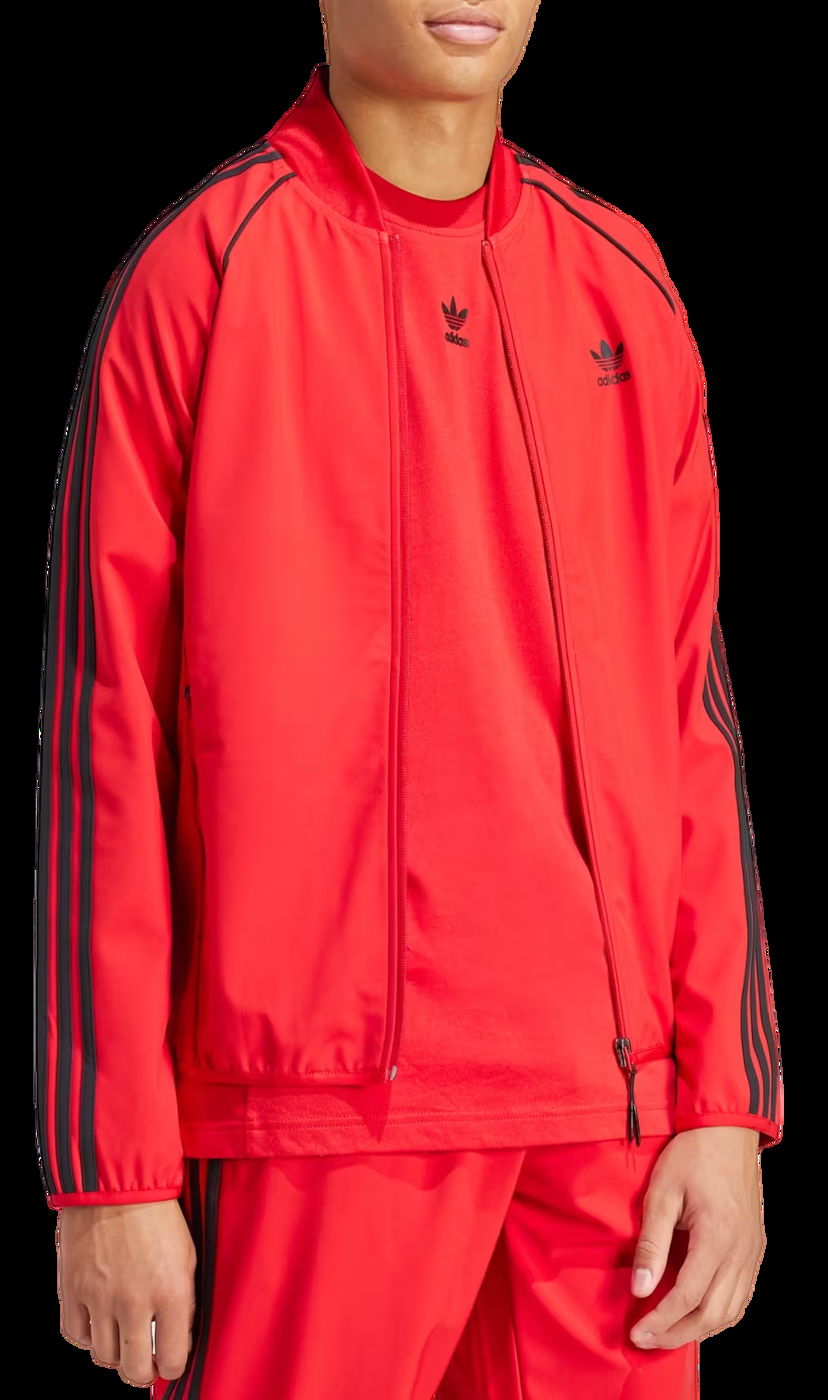 Суитчър adidas Originals SST Tracktop Червено | is2807