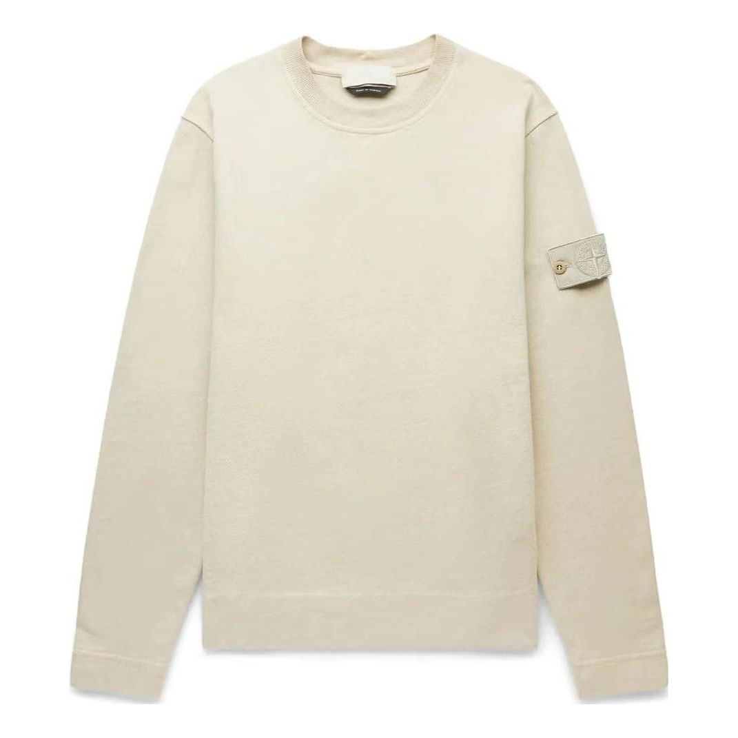 Пуловер Stone Island Stone Island Men's Ghost Crewneck Sweatshirt Бежово | 7815611F3-V0090, 0