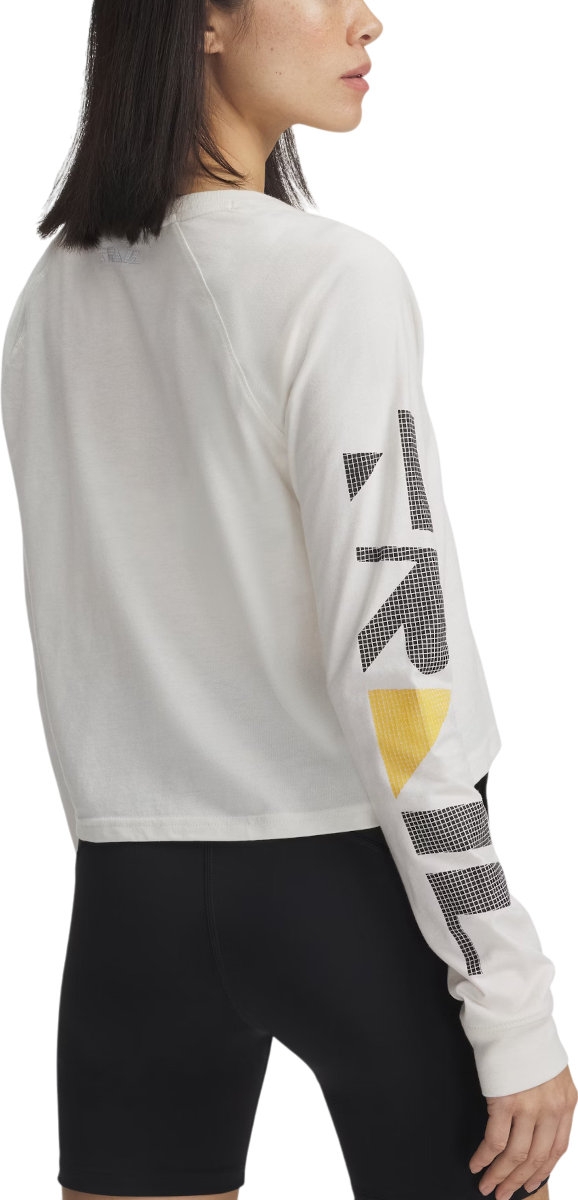Тениска Under Armour Under Armour UA Trail Run Graphic Long Sleeve T-Shirt Бяло | 1389843-279, 1