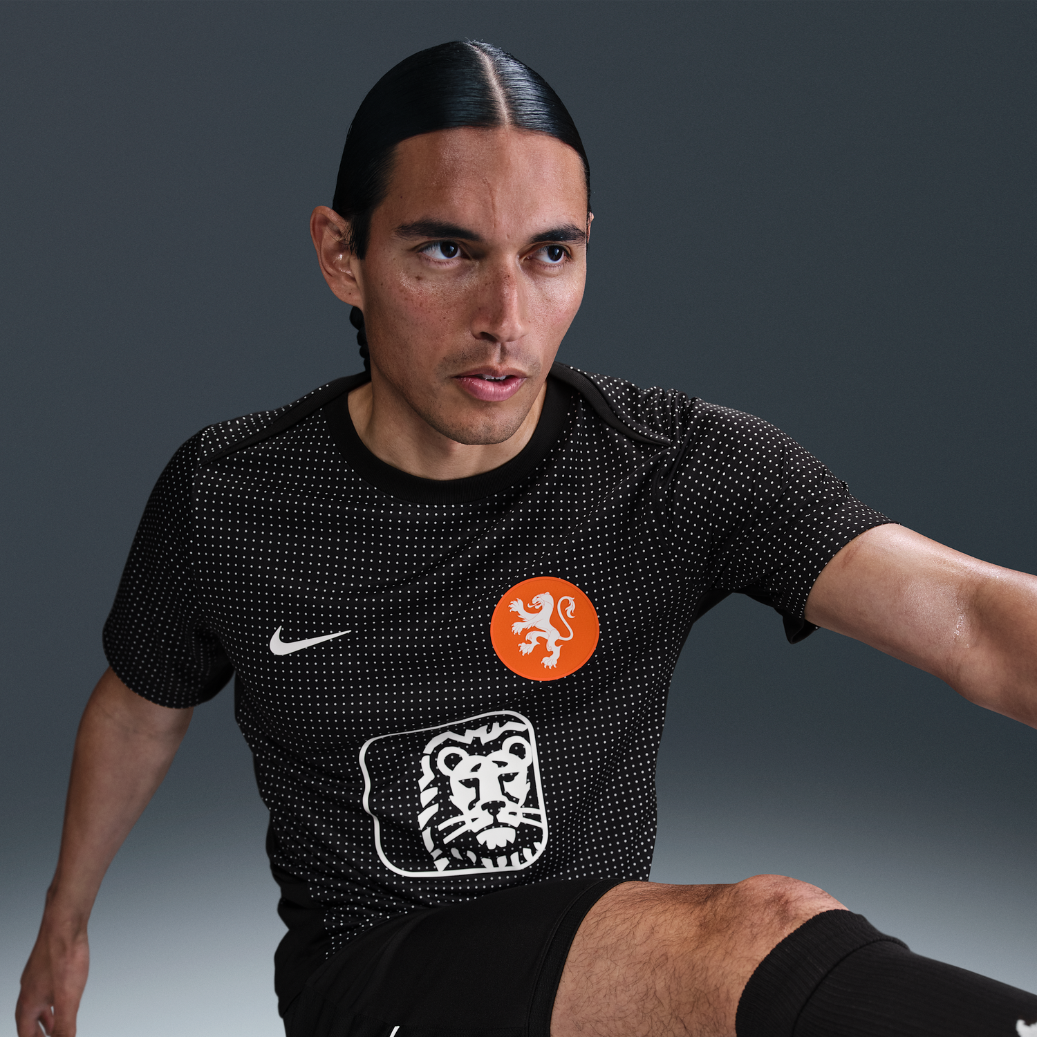 Фланелка Nike Dri-FIT Netherlands Academy Pro Pre-Match Short Sleeve Football Jersey Черно | FZ9712-011, 0