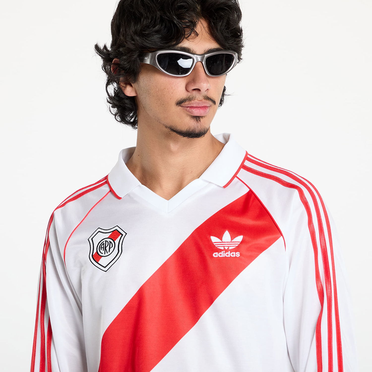 Фланелка adidas Originals adidas River Plate 94 Jersey White/ Red S Бяло | IV7546, 1
