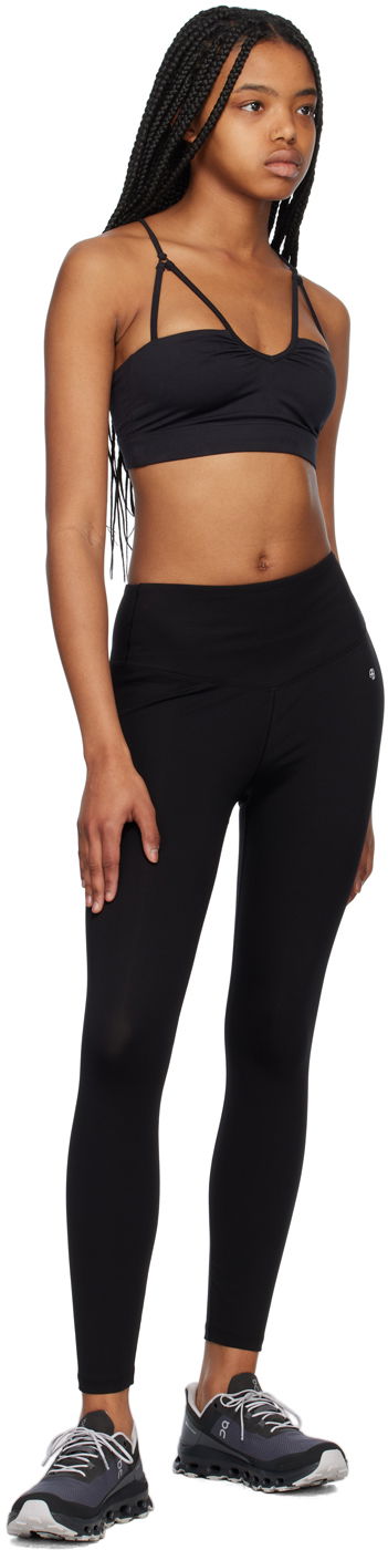Клинове Anine Bing High Waist Active Leggings Черно | S-03-9116-000, 3