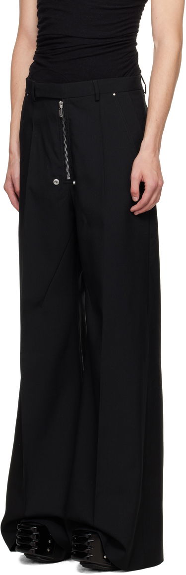 Панталони Rick Owens Rick Owens Concordians Wide Bela Tailored Trousers Черно | RU02E1354 WGP, 3