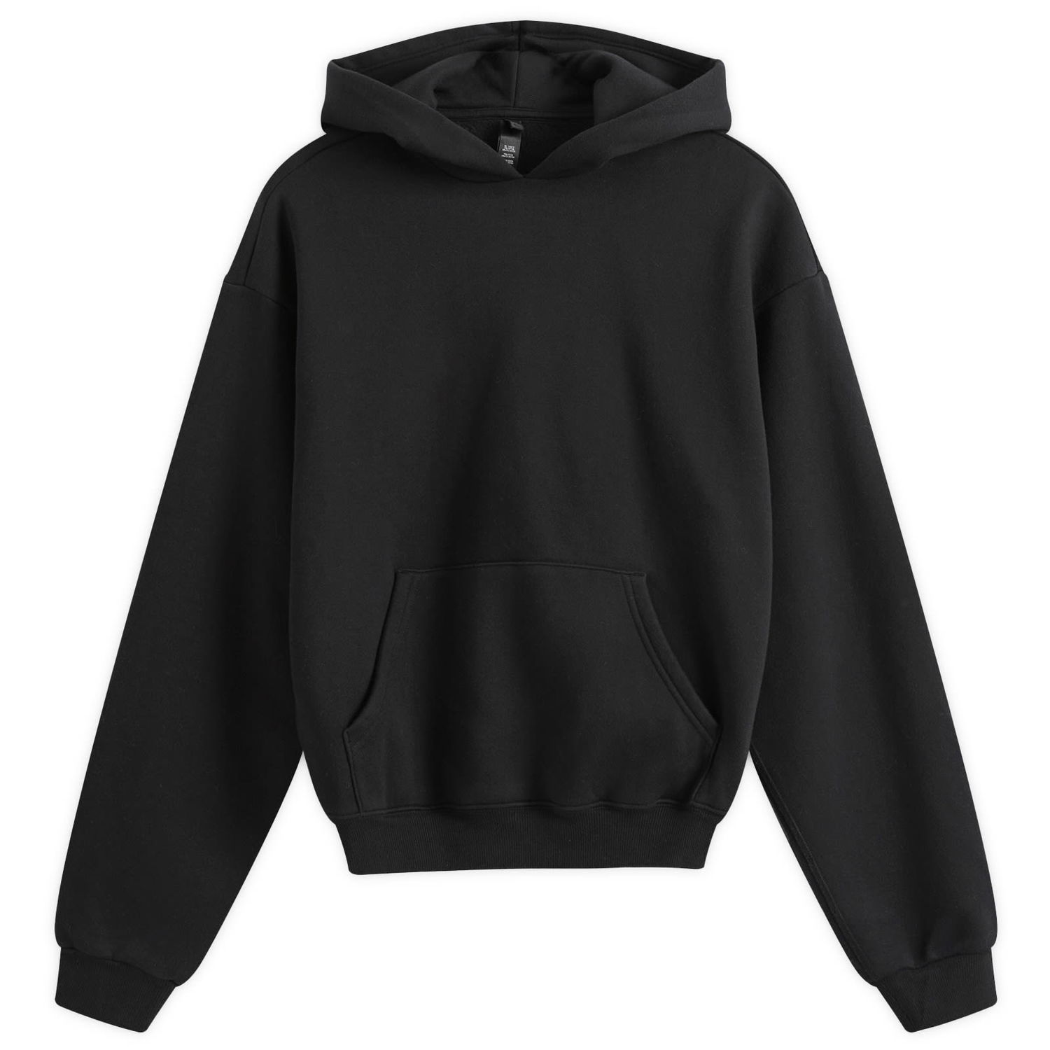 Суитчър SKIMS Fleece Pullover Hoodie Черно | TP-PLO-4475-ONX, 0