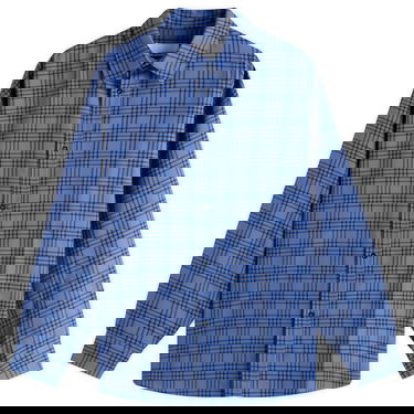 Риза sage NATION Chisholm Check Shirt Синьо | S075-RBC, 0