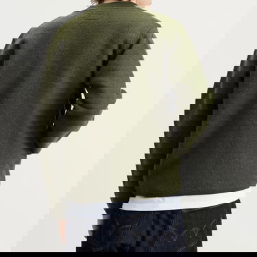 Яке бомбър Universal Works Universal Works Wool Fleece Zip Bomber Jacket Зелено | 00018-OLV, 3
