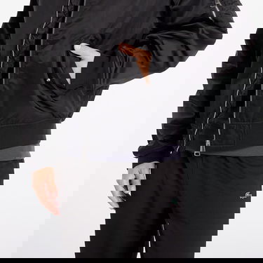 Яке бомбър Lacoste Bomber Jacket with Ribbed Details and Sleeve Utility Pocket Черно | BH2899 031, 1