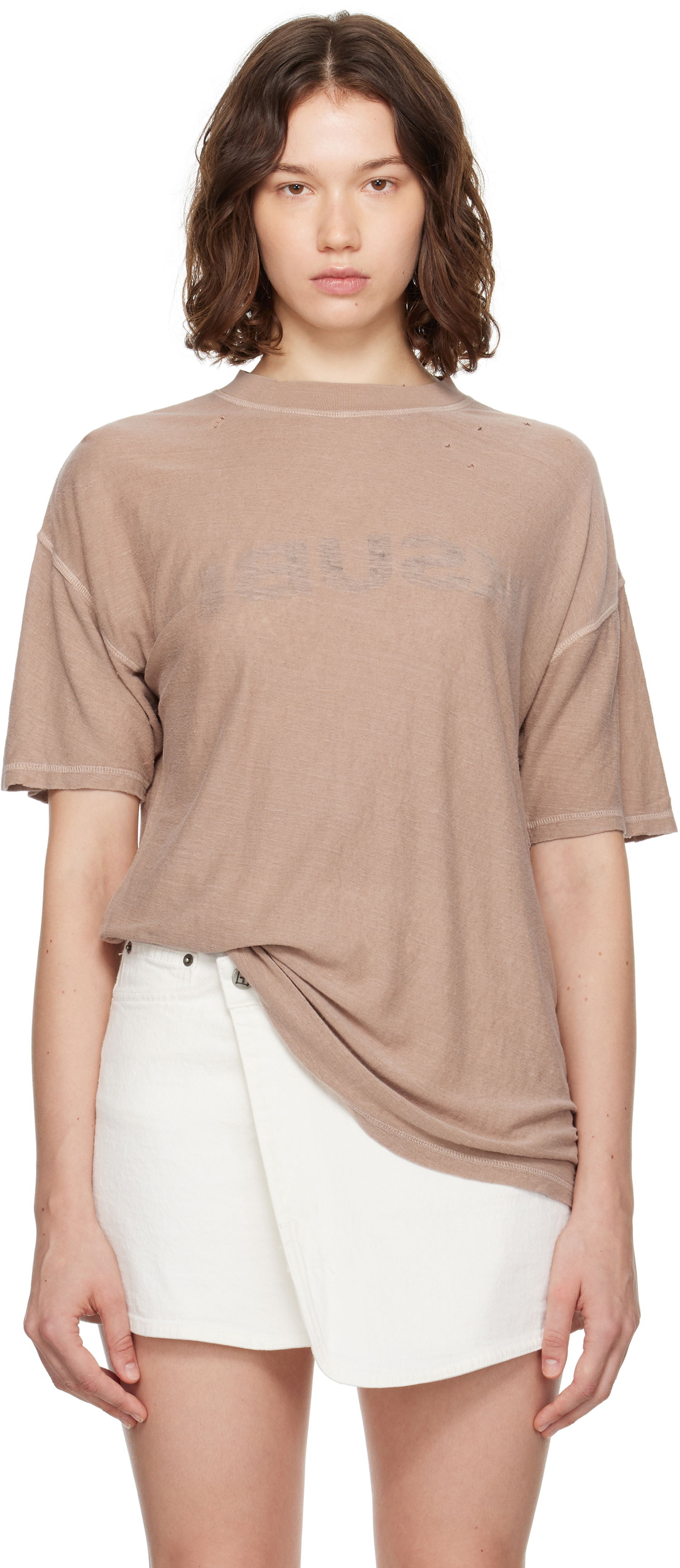 Тениска Ksubi Ksubi Reverse It Oh G S/S T-Shirt Кафяво | WPF25TE022, 0