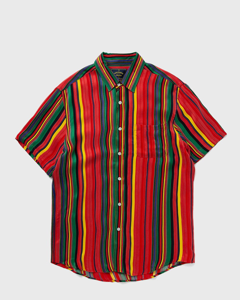 Риза Portuguese Flannel STRONG STRIPES Червено | SS24.0083-MULTI