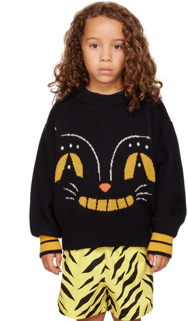 Пуловер Perks And Mini Perks and Mini Lil' Creepz Graphic Sweater Черно | 55003, 0